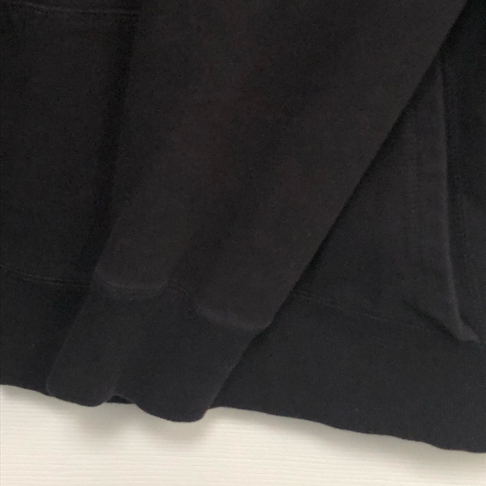 Harley Davidson Womens Medium 1/4 Zip Sweatshirt Hoodie Black Long Sleeve biker - Picture 8 of 16
